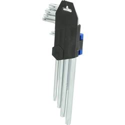 Brilliant Tools BT044009 sada klíčů T 10, T 15, T 20, T 25, T 27, T 30, T 40, T 45, T 50 9dílná