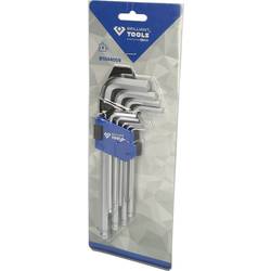 Brilliant Tools BT044009 sada klíčů T 10, T 15, T 20, T 25, T 27, T 30, T 40, T 45, T 50 9dílná