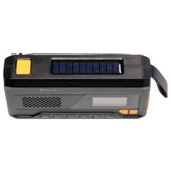 Denver SCD-2033 111111400000 Nouzové rádio, DAB+, FM, USB, s USB nabíječkou, Ruční klika, s akumulátorem, Funkce powerbanky, černá