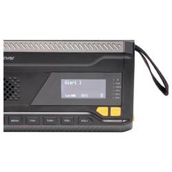 Denver SCD-2033 111111400000 Nouzové rádio, DAB+, FM, USB, s USB nabíječkou, Ruční klika, s akumulátorem, Funkce powerbanky, černá
