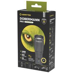 ArmyTek Dobermann Pro Warm LED kapesní svítilna, napájeno akumulátorem, 1400 lm, 114 g