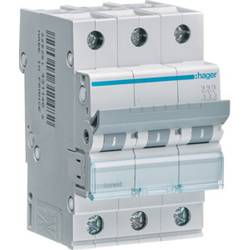 Hager MCN316 MCN316 elektrický jistič 3pólový 16 A