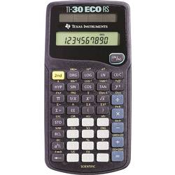 Texas Instruments TI-30 ECO RS kapesní kalkulačka, displej (počet míst) 10, solární napájení, černá