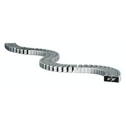 Bachmann kabelový můstek 930.021 plast stříbrná (metalíza) 1000 mm Množství: 1 ks