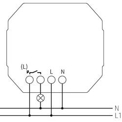 Theben 4941625 bezdrátové tlačítko PS 1 RF KNX