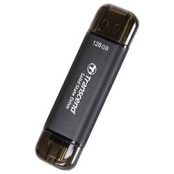 Transcend 128 GB, externí SSD disk, vícebarevná