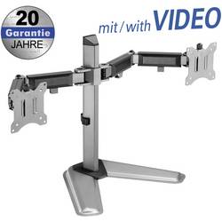 My Wall držák monitoru HL 56-2 L 2 Displej: (s) 43,2 cm (17) - 81,3 cm (32) stříbrná nastavitelná výška, otočný
