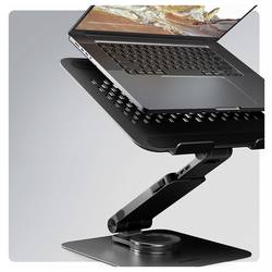 AXAGON podložka pod notebook nastavitelná výška, sklopné