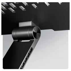 AXAGON podložka pod notebook nastavitelná výška, sklopné