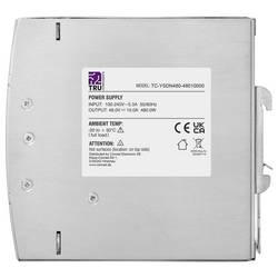 TRU COMPONENTS TC-13808004 síťový zdroj na DIN lištu 48 V/DC 10 A 480 W Počet výstupů:1 x Obsah 1 ks