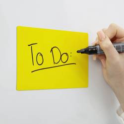 Sigel samolepící poznámka MU103 15 cm x 10 cm modrá, žlutá, zelená, oranžová, červená 25 ks