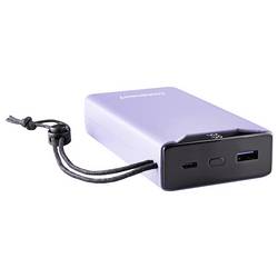 Intenso Intenso Power Bank F20000 purple powerbanka Li-Pol, 20000 mAh, Quick Charge 3.0, Power Delivery 3.0, PPS, USB-C®, USB-A, fialová, Indikátor stavu