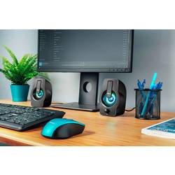 Trust Gemi RGB 2.0 2.0 PC reproduktory kabelový 12 W černá