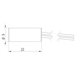 Picotronic laserový modul lineární červená 2.8 mW LI650-2.8-5 (9 X 22)-PL-C210