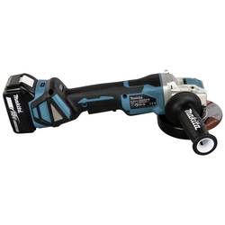 Makita DGA519RTJ DGA519RTJ Akumulátorová úhlová bruska 125 mm, vč. 2x aku, vč. nabíječky, 18 V, 5 Ah
