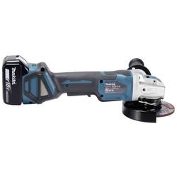 Makita DGA519RTJ DGA519RTJ Akumulátorová úhlová bruska 125 mm, vč. 2x aku, vč. nabíječky, 18 V, 5 Ah