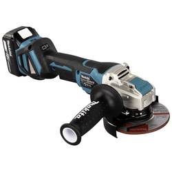Makita DGA519RTJ DGA519RTJ Akumulátorová úhlová bruska 125 mm, vč. 2x aku, vč. nabíječky, 18 V, 5 Ah