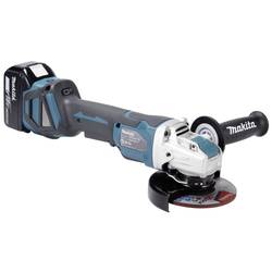 Makita DGA519RTJ DGA519RTJ Akumulátorová úhlová bruska 125 mm, vč. 2x aku, vč. nabíječky, 18 V, 5 Ah
