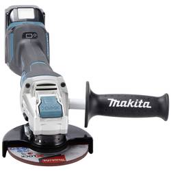 Makita DGA519RTJ DGA519RTJ Akumulátorová úhlová bruska 125 mm, vč. 2x aku, vč. nabíječky, 18 V, 5 Ah