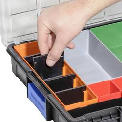 Allit EuroPlus Pro K44/15 kufřík na součástky (d x š x v) 355 x 440 x 76 mm přihrádek: 15 variabilní rozčlenění Box Obsah 1 ks