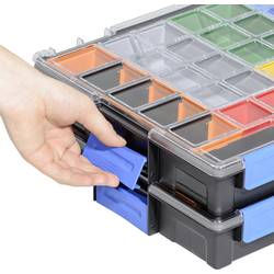Allit EuroPlus Pro K44/15 kufřík na součástky (d x š x v) 355 x 440 x 76 mm přihrádek: 15 variabilní rozčlenění Box Obsah 1 ks