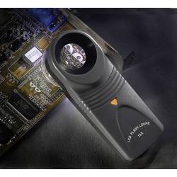 TOOLCRAFT 1303080 ruční lupa s LED osvětlením , zvětšení: 15 x, Velikost objektivu: (Ø) 20 mm