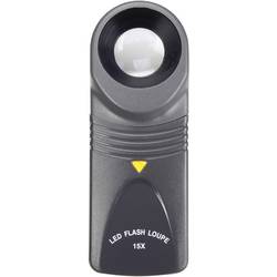 TOOLCRAFT 1303080 ruční lupa s LED osvětlením , zvětšení: 15 x, Velikost objektivu: (Ø) 20 mm