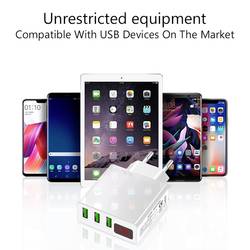 Eaxus USB-Charger USB nabíječka, Rychlonabíječka, 3x USB A, 15 W, bílá