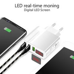 Eaxus USB-Charger USB nabíječka, Rychlonabíječka, 3x USB A, 15 W, bílá