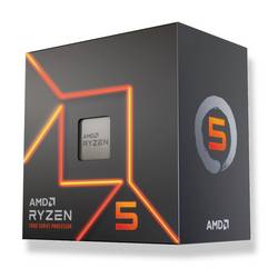 AMD Ryzen 5 7400 6 x 3.3 GHz Hexa Core Procesor (CPU) v boxu Socket (PC): AMD AM5 65 W