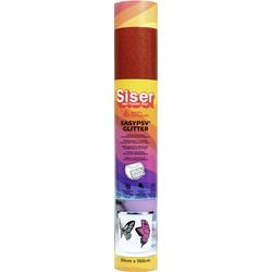 Siser selbstklebende Glitzerfolie cihlově červená
