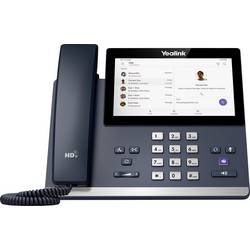 Yealink MP56 E2 Teams systémový telefon, VoIP dotykový displej dotykový displej šedá
