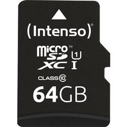 Intenso Professional paměťová karta microSDXC 64 GB Class 10, UHS-I vč. SD adaptéru