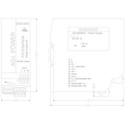 Siemens 3RX95010BA00 síťový zdroj na DIN lištu Obsah 1 ks