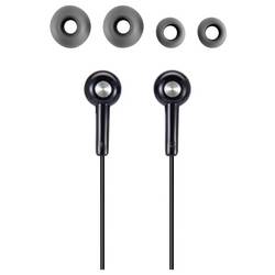 Hama Gloss II špuntová sluchátka (In Ear) kabelová stereo černá mobil
