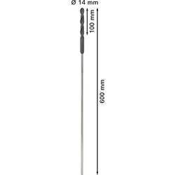 Bosch Accessories 2608596345 šalovací vrták 14 mm Celková délka 600 mm válcová stopka 1 ks