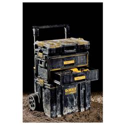 DEWALT DWST83529-1 Kufřík se zásuvkami, černá