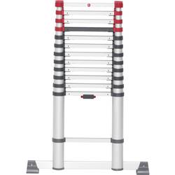 Hailo T80 FLEXLINE 7113-131 hliník teleskopický žebřík max.prac. výška: 4.5 m stříbrná, černá, červená DIN EN 131 13.1 kg