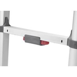 Hailo T80 FLEXLINE 7113-131 hliník teleskopický žebřík max.prac. výška: 4.5 m stříbrná, černá, červená DIN EN 131 13.1 kg