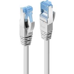 LINDY 47634 RJ45 USB kabel CAT 6A S/FTP 3.00 m šedá 1 ks
