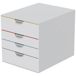 Durable VARICOLOR MIX 4 - 7624 762427 box se zásuvkami šedá DIN A4, DIN C4 Počet zásuvek: 4