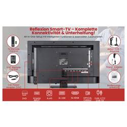 Reflexion LDDX32iBT_B LCD TV, 80 cm 32 palec, E (A - G), DVB-T2, DVB-C, DVB-S2, Full HD, Smart TV, WLAN, DVD-Player, CI+, černá
