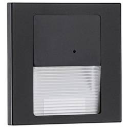 Paulmann 80004 Tsaro eckig 80x36mm 1W 80lm 230V 2700K Nástěnné vestavné svítidlo, LED, 1 W, černá (matná)