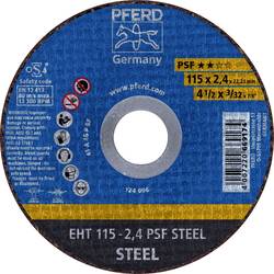 PFERD TOOLS EHT 115-2,4 PSF STEEL 61730026 řezný kotouč rovný 115 mm 25 ks ocel
