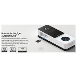Aosu AOS-V8E0.WAEU01000 bezdrátový zvonek kompletní sada s USB připojením