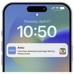 Aosu AOS-V8E0.WAEU01000 bezdrátový zvonek kompletní sada s USB připojením