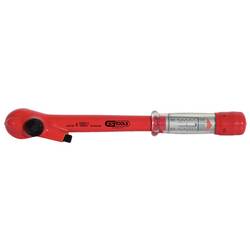 1/2 momentový klíč s ochrannou izolací a přepínací ráčnou, 5 - 50 Nm KS Tools 117.1300