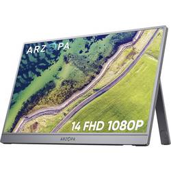 Arzopa Přenosný monitor 35.6 cm (14 palec)1920 x 1080 Pixel, 16:9, 25 ms, IPS LCD