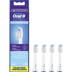 Oral-B Pulsonic Clean vyměnitelné nástavce pro elektrické kartáčky 4 ks bílá