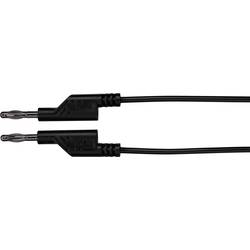 VOLTCRAFT MS5/SW měřicí kabel lamelová zástrčka 4 mm lamelová zástrčka 4 mm 5.00 m černá 1 ks